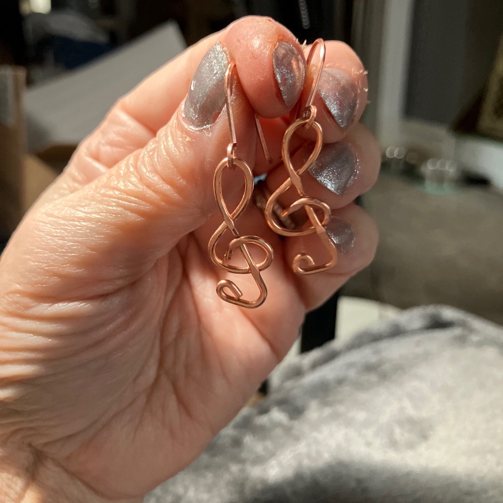 Music Note Earrings